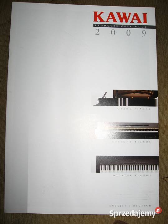 Kawai 2009 Products Catalogue katalog pianin pomorskie Kępice