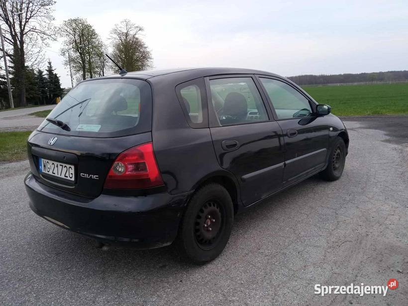 HONDA CIVIC 17 KLIMATYZACJA 5 DRZWI WAŻNE OC I Grójec