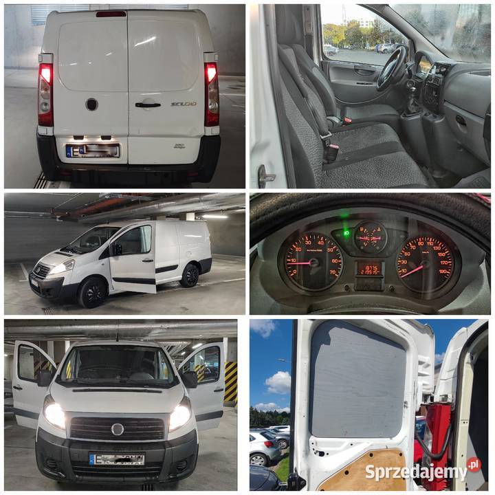 Fiat Scudo LONG 130 multijet dostawczak 20 Rok produkcji 2011 wielkopolskie Poznań