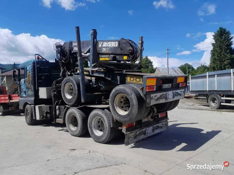 samochód do przewozu drewna dłużycy zestaw 26000kg Przysietnica