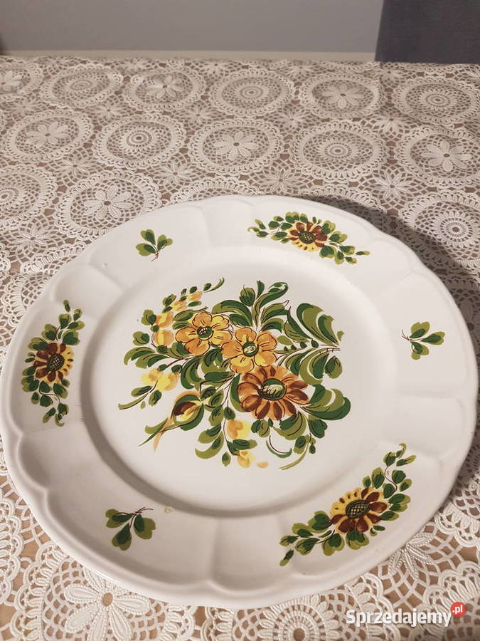 Talerz dekoracyjny ozdobny Wola Podłężna