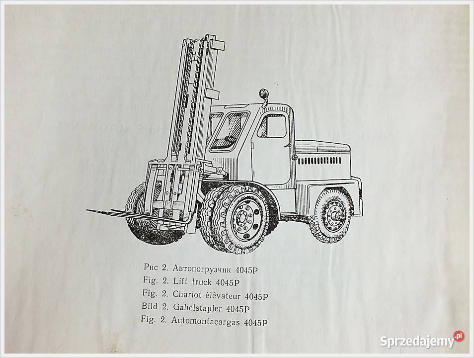 Katalog części wózek widłowy akumulatorowy Żary