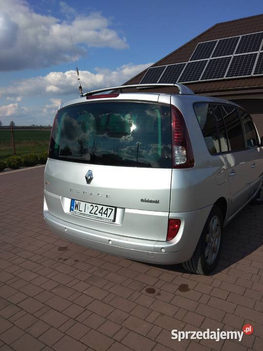 Sprzedam RENAULT ESPACE 2014 r elektrochrom. lusterka boczne Lipsko sprzedam
