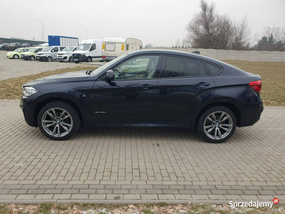 BMW X6 30d 258 2018r M Pakiet Salon Polska FVat 4/5