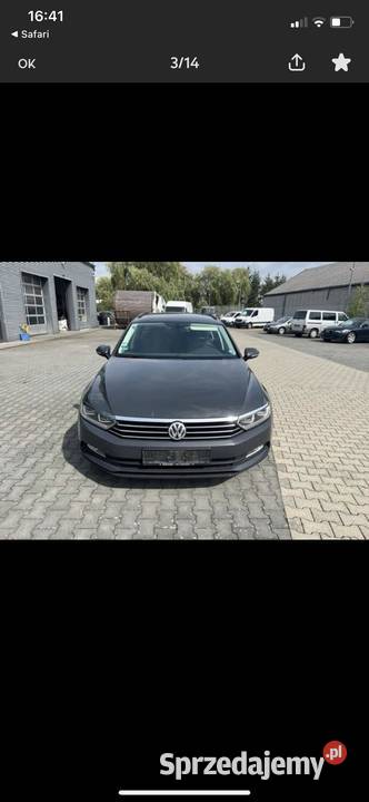 Passat b8 16 tdi 120 2017r automatyczna podlaskie Suwałki