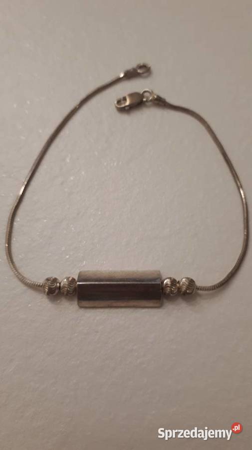 bransoletka srebrna mazowieckie Radom sprzedam