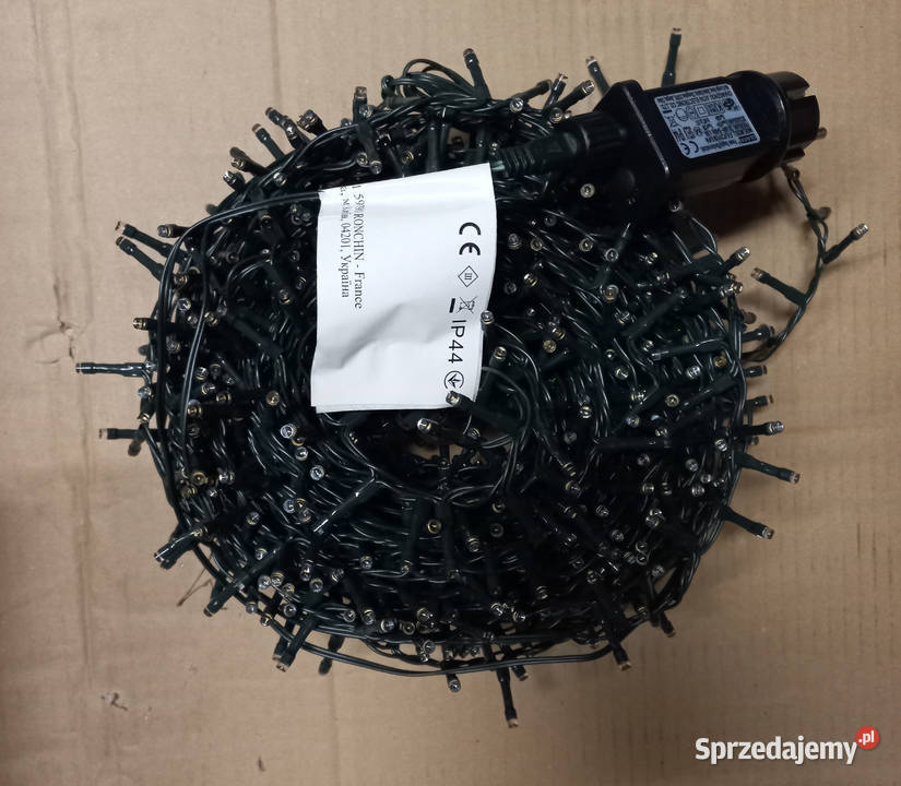 Lampki choinkowe zewnętrzne 25m 1000LED 8 Lublin