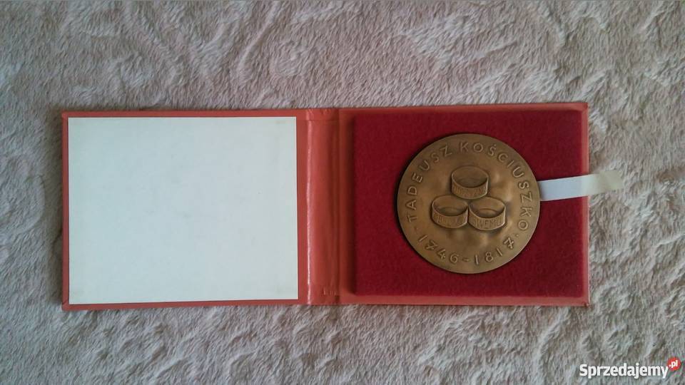 Medal okolicznościowy Warszawa