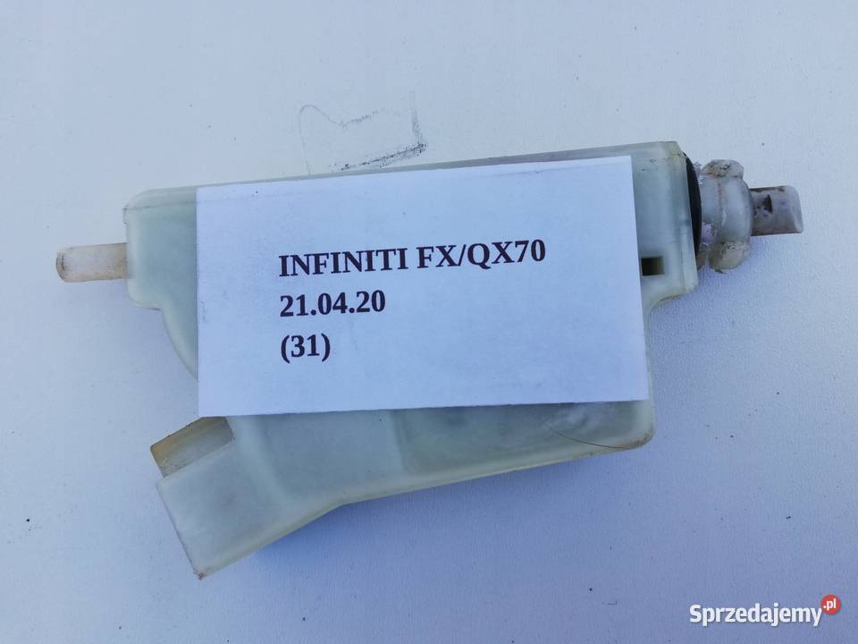 MECHANIZM SILNICZEK KLAPY WLEWU INFINITI QX70 FX Nowy Tomyśl