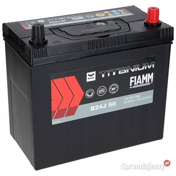 Akumulator Fiamm BLACK 12V 50Ah 400A P Japan osobowe Jelcz-Laskowice