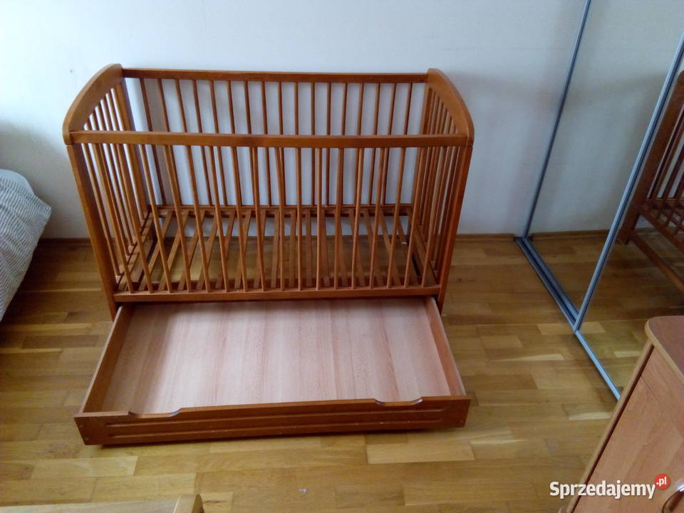 Łóżeczko drewniane bukowe dzieci dziecięce AMAL mazowieckie Płońsk