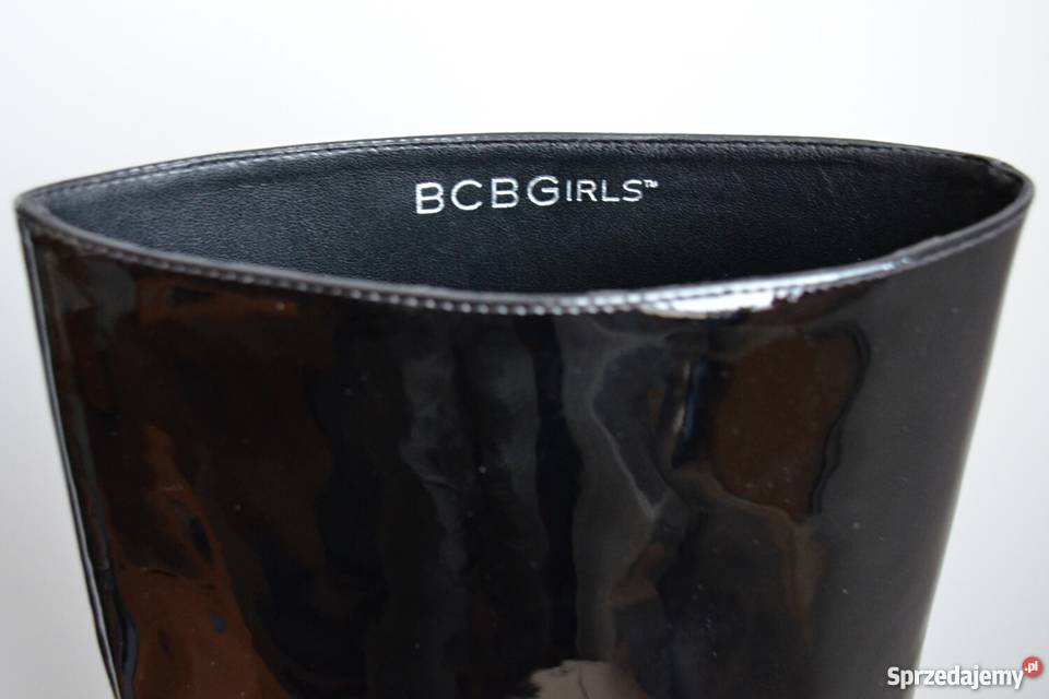 SEXY kozaki BCBG Girls lakierowana SKÓRA Białystok sprzedam