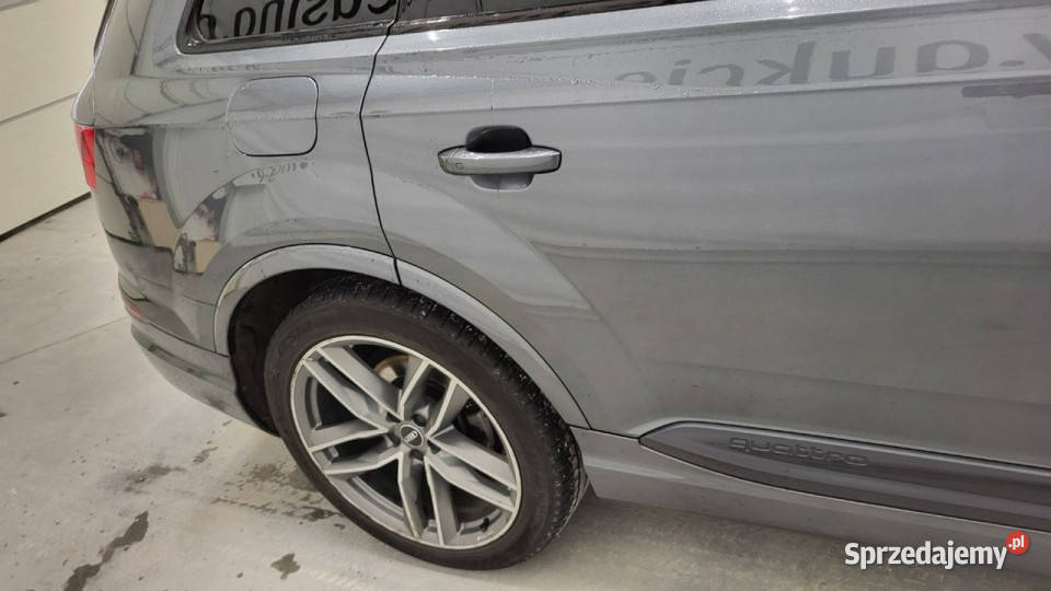 Audi Q7 50 TDI Quattro Tiptr II 2015 elektrochrom. lusterko wst. mazowieckie Grójec