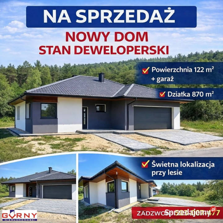 Dom Uszczyn 162m2
