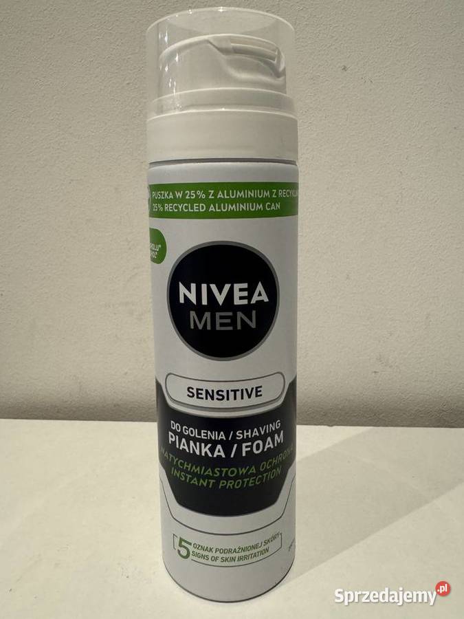 Nivea Men Pianka do golenia Sensitive Dla mężczyzn Poznań sprzedam