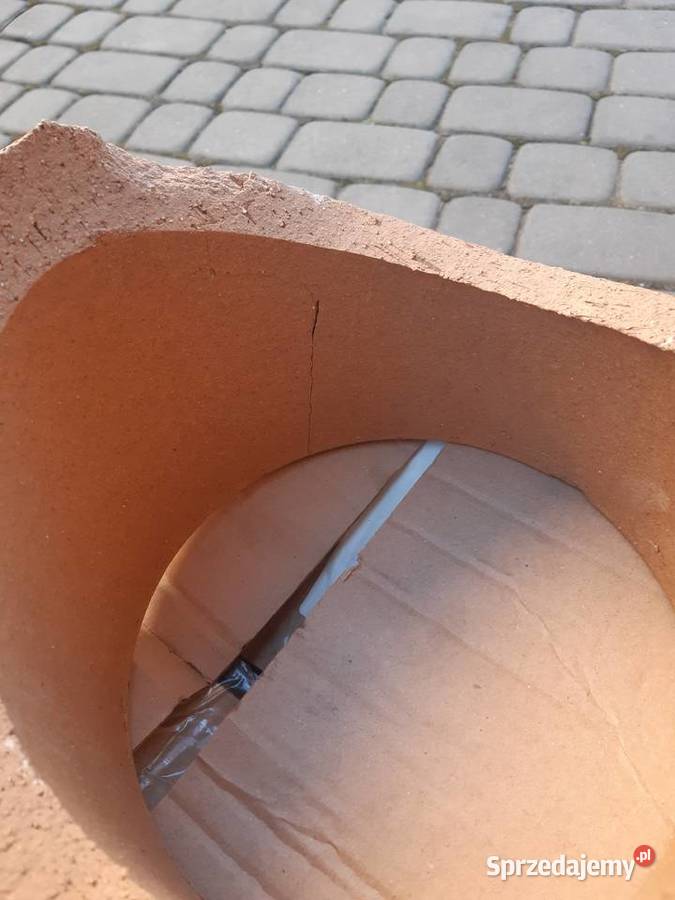 Wklejka trójnika kominowego ceramicznego Milówka