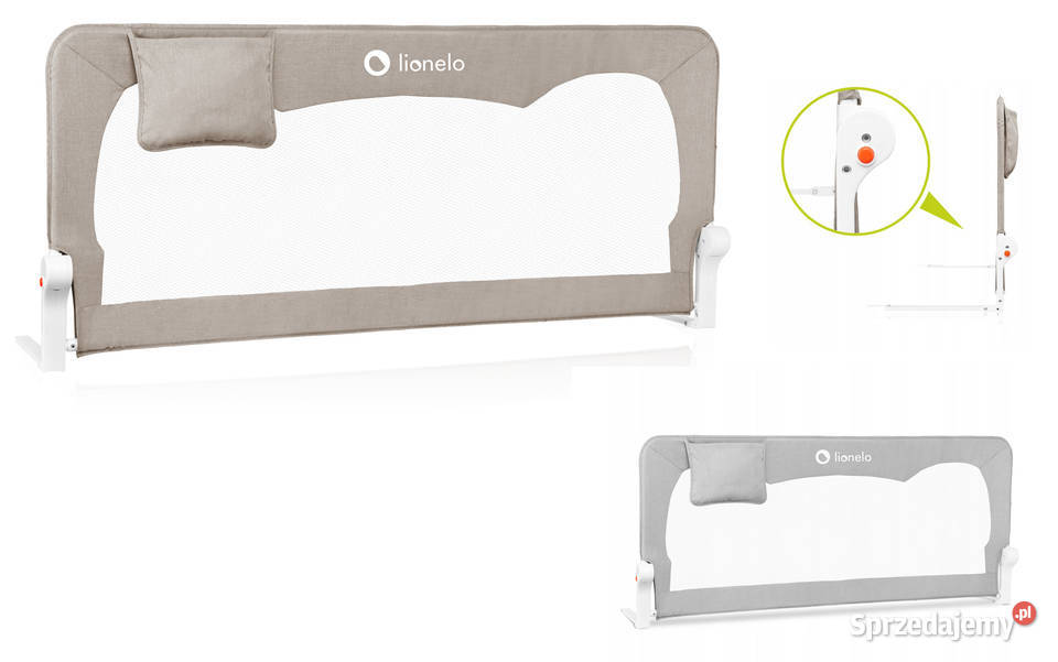 Barierka ochronna do łóżka Lionelo Hanna 66 x Baranowo sprzedam