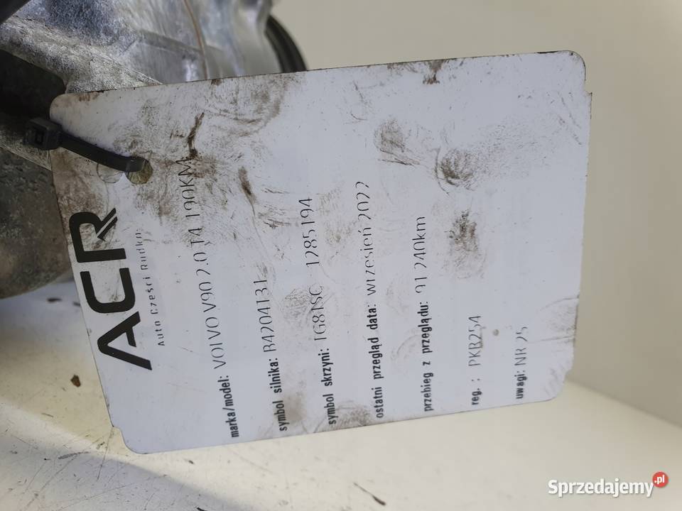 SPRĘŻARKA KLIMATYZACJI Volvo V90 20 T T4 TURBO Chełm