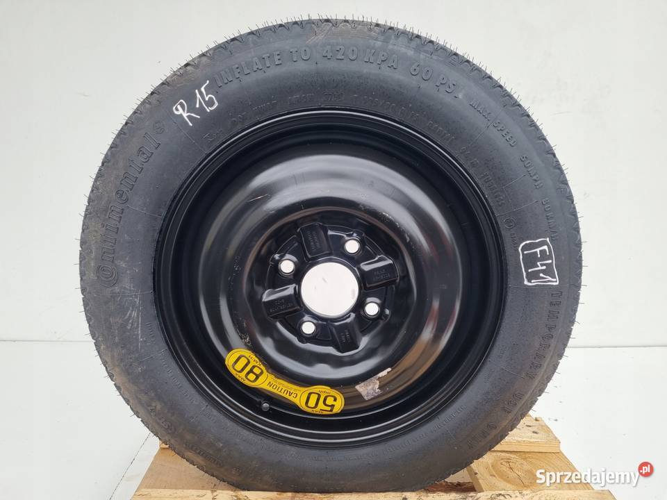 KOŁO DOJAZDOWE Volvo S40 V40 DOJAZDÓWKA 12590