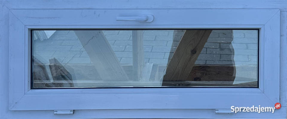OKNA KacprzaK 116X48 OKNO Używane Plastikowe PCV Okna ścienne Siedlce