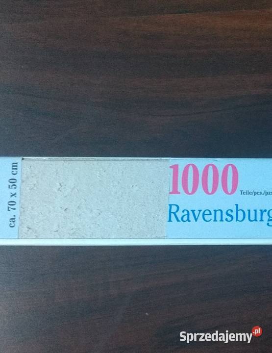 Puzzle ułożone ravensburger 1000 Piekary Śląskie