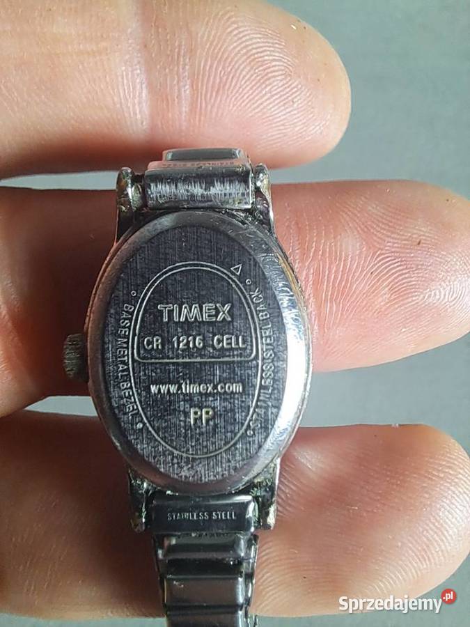 damski zegarek timex na bransoletce stan