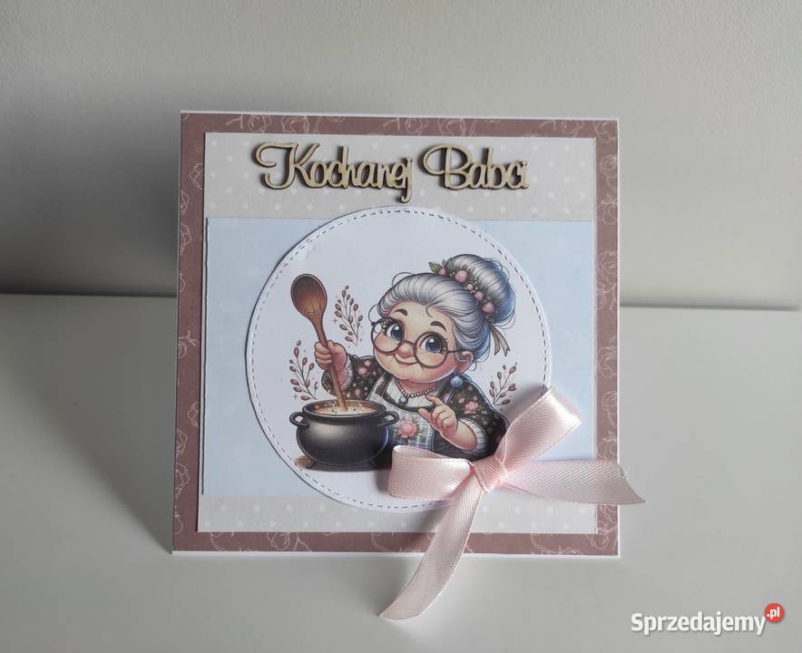 Kartka ręcznie robiona handmade z okazji Dnia Łódź