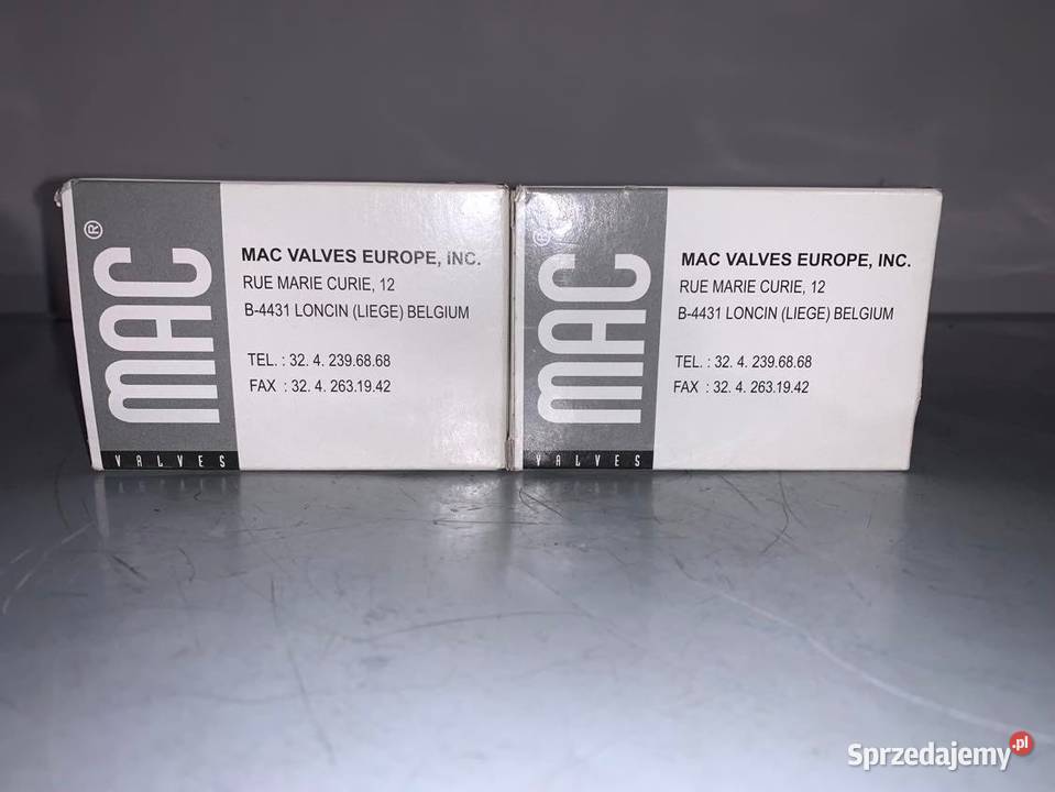 Mac Valves 166B501JM 166B501JM 201702 mazowieckie Warszawa