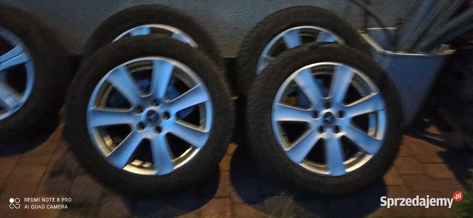 Felgi Barbet Mercedes 17 Vito w638 opony zimowe Pabianice