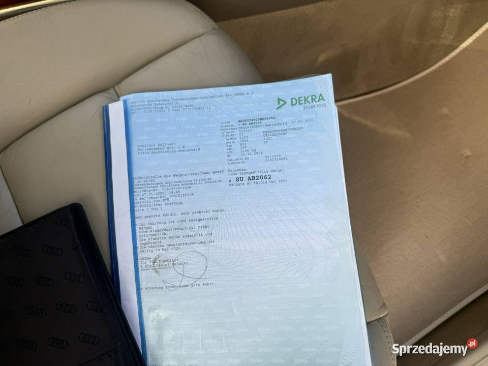 Audi A6 Zadbane rodzinne bezwypadkowe z Poznań