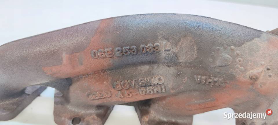 KOLEKTOR WYDECHOWY LEWY AUDI A6 A7 28 30 FSI osobowe śląskie Przystajń sprzedam