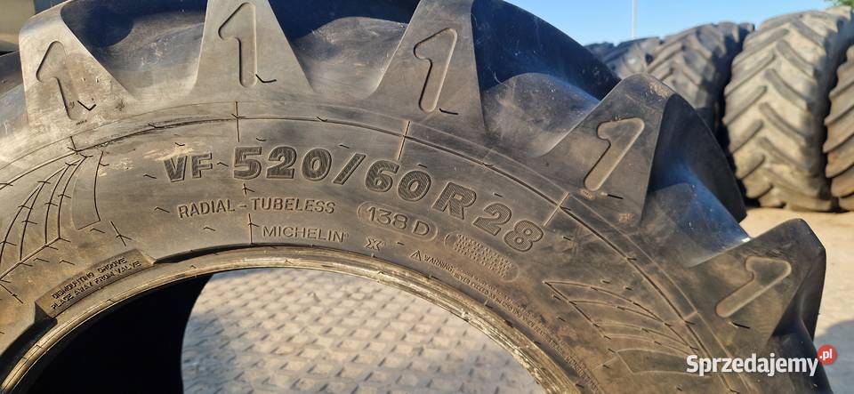 52060R28 48065r28 4806528 Michelin 90 Nowe Miasto Lubawskie sprzedam