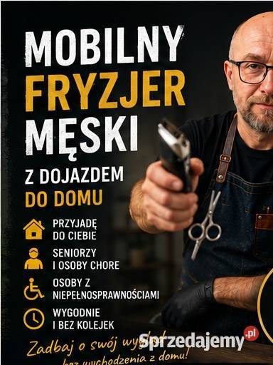 FRYZJER MOBILNY Z DOJAZDEM OSTRÓDA MORĄG I uroda