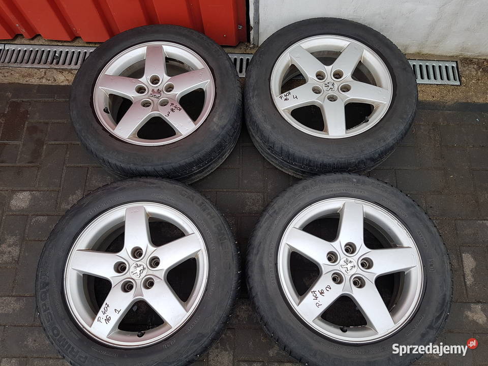 PEUGEOT 407 308 ALUFELGA 16 ALUFELGI FELGA