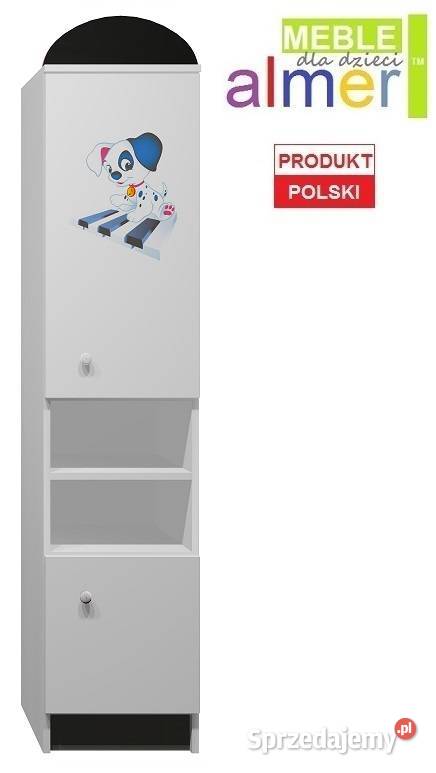 PIESEK 21 N3 regał dziecięcy 40x40 w190