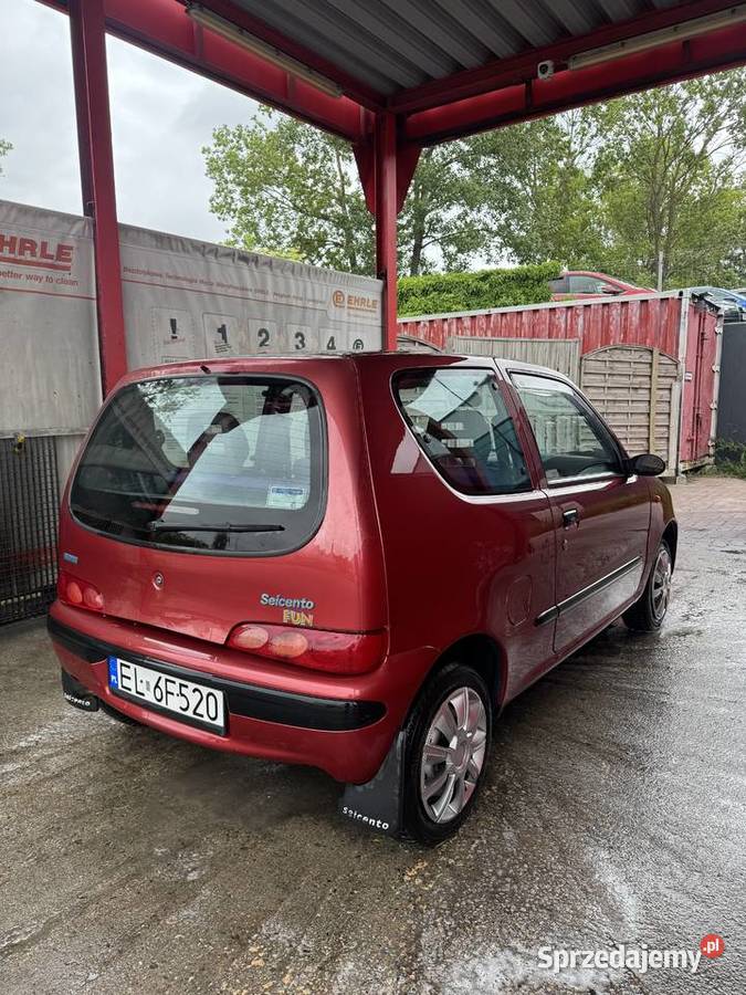 Fiat seicento 09 2000r nieuszkodzony Łódź sprzedam