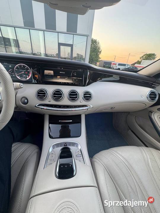 MercedesBenz Klasa S 63 AMG 2015 Automat 2 drzwi radio Kraków