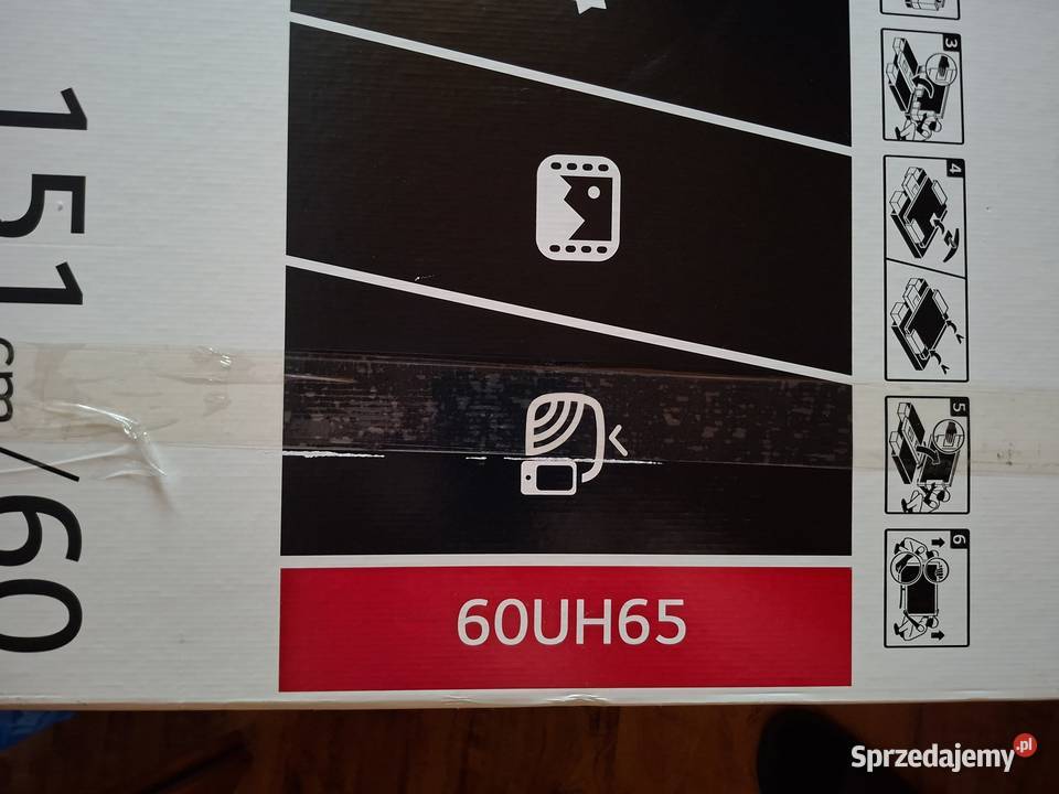 Telewizor LG UHD TV 4K 60 60UH65 podkarpackie Iwonicz