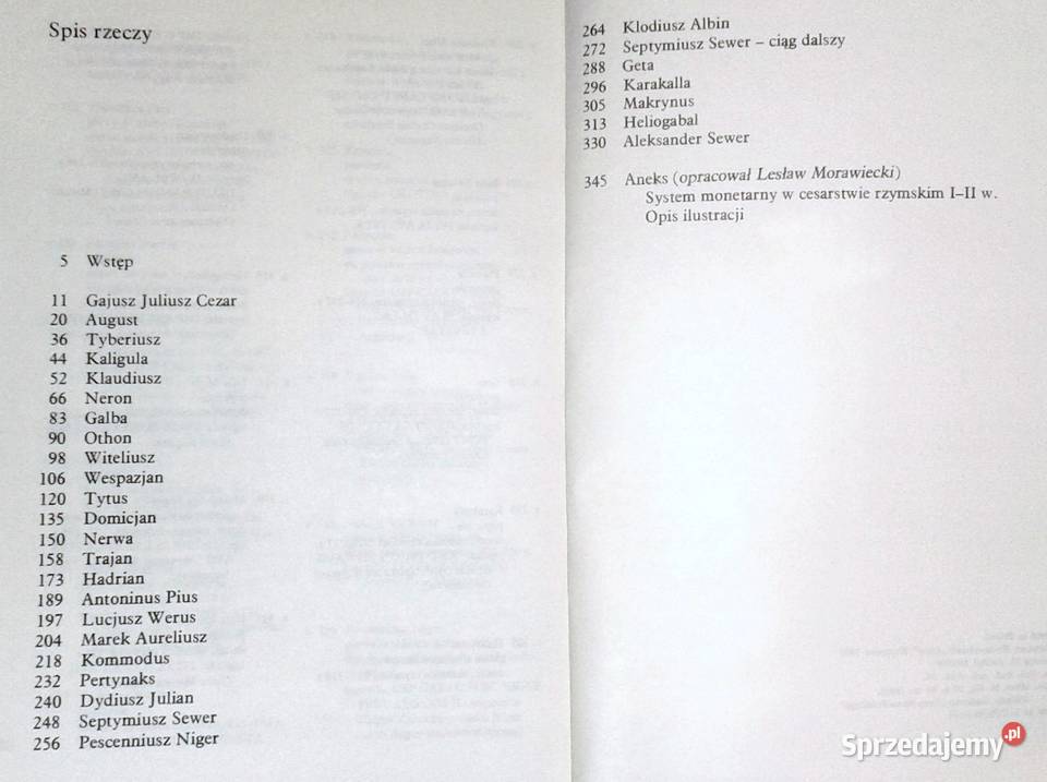 Poczet cesarzy rzymskich Aleksander Krawczuk miękka Chełm