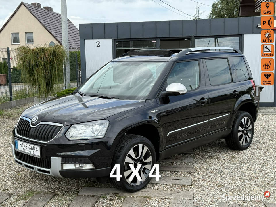 koda Yeti laurinklementpanoramadach4x4bixenon I komputer pokładowy pomorskie Dąbrowa