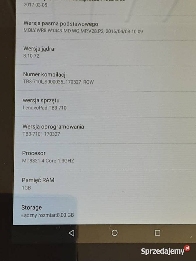 TABLET LENOVO Szczecinek