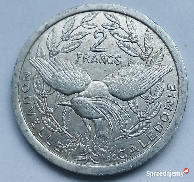 NOWA KALEDONIA2 FRANCS1998 r Legionowo