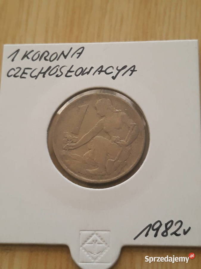 1 Korona Czechosłowacja 1982 r Konin