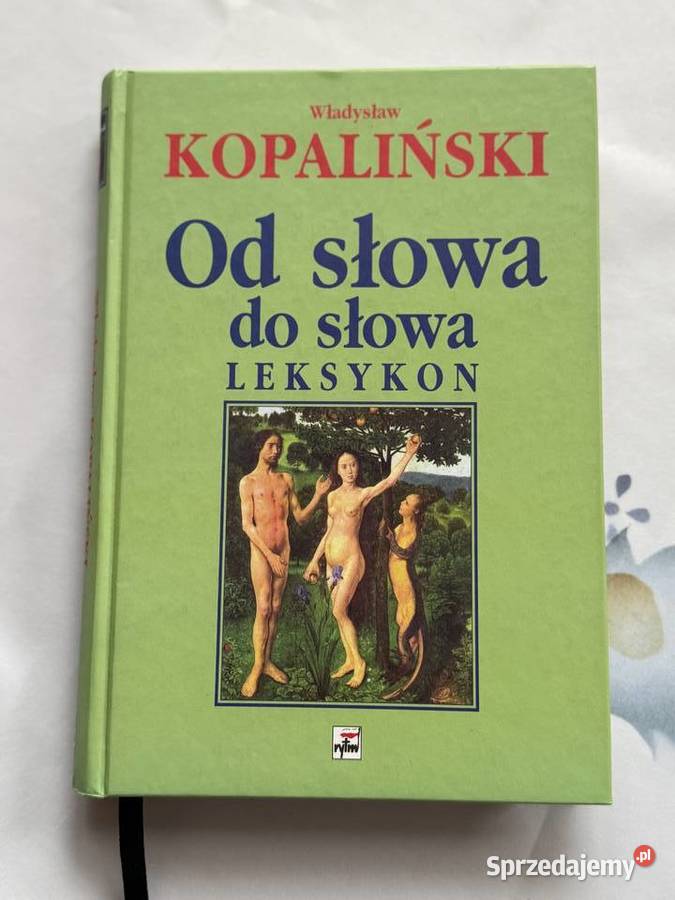 slowa do slowaLeksykon ksiazka W Kopalinski Proza i poezja Lublin sprzedam
