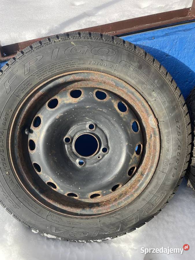 Felgi stalowe Peugeot 206 podkarpackie Rymanów sprzedam