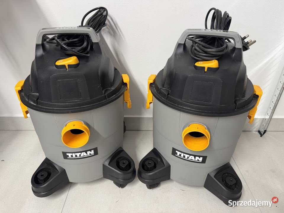 2 Odkurzacz przemysłowy 1300W Titan 16l