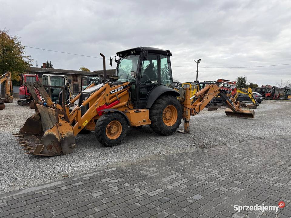 Case 580T CASE 580T KoparkoŁadowarka z 2012 roku Rok produkcji 2012 Koparko ładowarki Złoczew