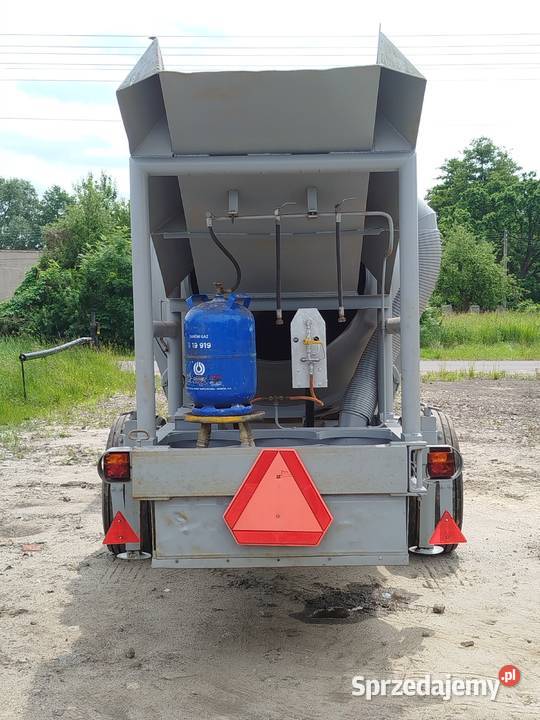 Recykler do asfaltu firmy Eckart Sochne Gliwice
