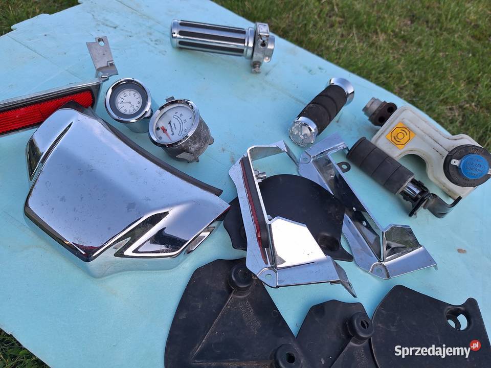 SUZUKI c50 VL 800 Częsci widoczne na zdjęciu Dźwignie sprzęgła i hamulca Szczecinek