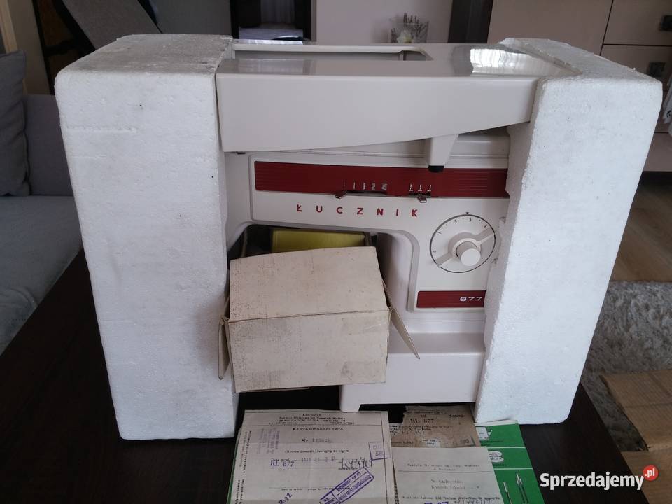 Mszyna do szycia ŁUCZNIK 877 nowa nie używana Mielec